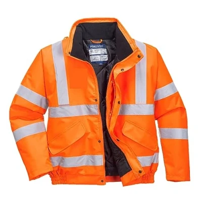 Abbildung von Portwest Warnschutz Bomberjacke, Orange, Größe S