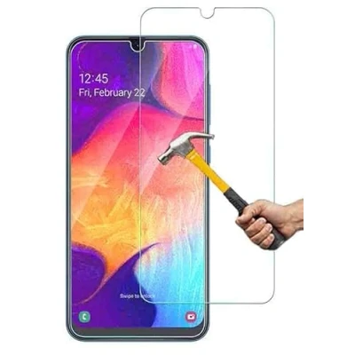 Abbildung von ino kompatibel mit Panzerglas Samsung Galaxy A70 Schutzglas Panzerfolie Displayschutzglas Harte Folie Schutz Glasfolie Displayglas 9H Schutzfolie