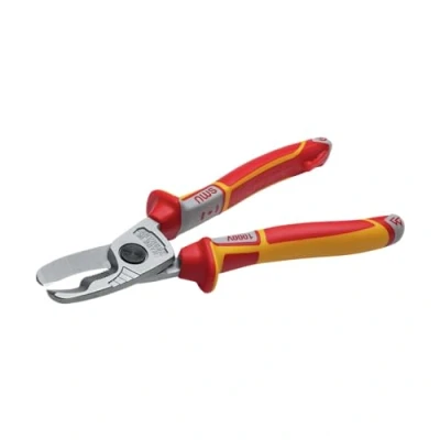Abbildung von NWS 043 49 VDE 210, Hand Kabelschneider, Orange, Rot, Stahl, 2,5 cm, 210 mm, 310 g