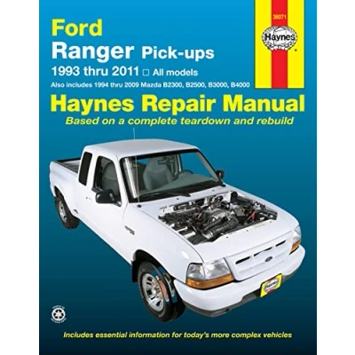 Abbildung von Ford Ranger Pick ups 1993 thru 2011: 2011 all models Also includes 1994 2009 Mazda B2300, B2500, B3000,: (Haynes Manuals)
