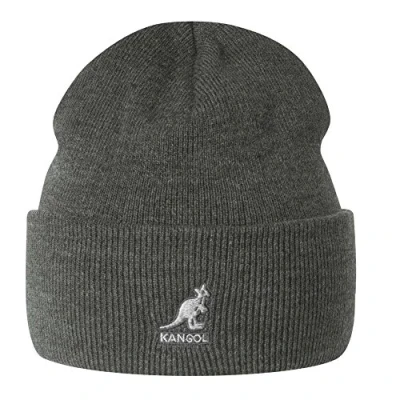 Abbildung von Kangol Herren Strickmütze Acrylic Cuff Pull On, Gr. One size (Herstellergröße: Size), Grau (Dark Flannel)