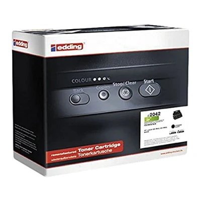 Abbildung von edding Toner EDD 2042 Schwarz Reichweite 24000 Seiten Ersetzt HP 90X (CE390X)