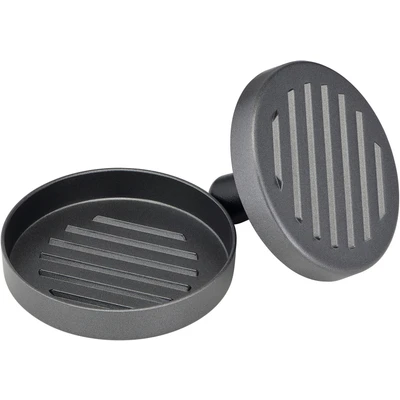 Abbildung von Tefal Burgerpresse &quot;K18511&quot;, (Hamburger Presse) für perfekte Fleisch , Fisch &amp; Veggie Burger