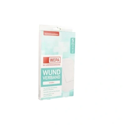 Abbildung von WEPA Wundverband 15 x 8 cm steril 5 St