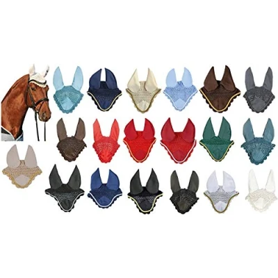 Abbildung von HKM Fliegenhaube, dunkelblau/dunkelblau, Pony 33876969