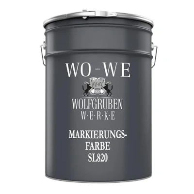Abbildung von WO WE Markierungsfarbe Fahrbahnmarkierung Strassenmarkierungsfarbe BLAU 10L