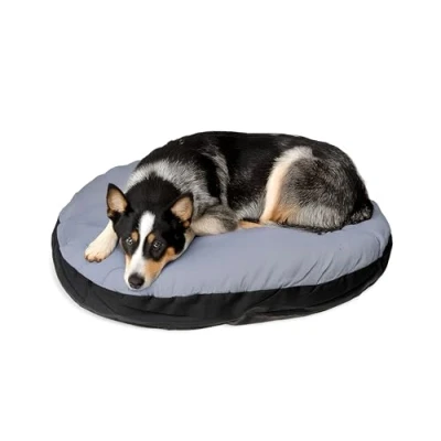 Abbildung von Karlie Tierkissen Liegekissen Doc Bed oval, grau schwarz