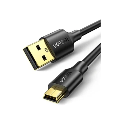 Abbildung von UGREEN Mini USB Kabel 2.0 Datenkabel Ladekabel A auf B kompatibel mit Hero 4, 3+, 3, PS3 Controller, Externe Festplatte usw. (2m)