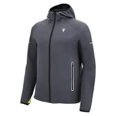 Abbildung von Macron Herren Run FCC Caleb Rain Jacket Light Man Col/NAV Regenjacke, Columbia Navy, XXL
