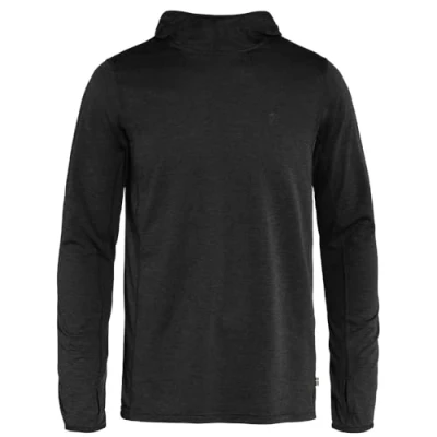 Abbildung von FJALLRAVEN 87199 550 Abisko Sun Hoodie M Sweatshirt Herren Black Größe L