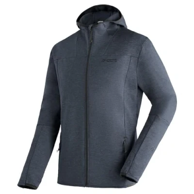 Abbildung von Maier Sports Fleecejacke &quot;Fave M&quot;, Herren Fleece mit verstellbarer Kapuze, atmungsaktiver Zip Hoodie