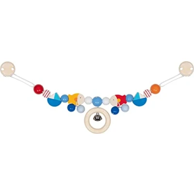 Abbildung von Gollnest &amp; Kiesel Kinderwagenkette Goki Wagenkette Schiff, Fisch Kinderwagen 65263 Neu (1 tlg), mit Glöckchen