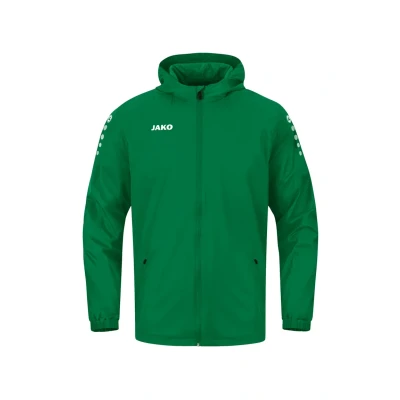 Abbildung von JAKO Regenjacke / wasserabweisende Jacke für Kinder, Größe: 140, Gruen