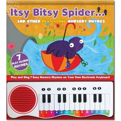 Abbildung von Nursery Rhymes Itsy Bitsy Spider: Novelty Activity Book: And Other Play Along (Nursery Piano Book)