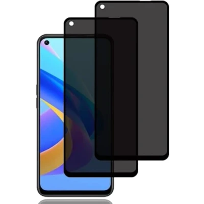 Abbildung von Hkess 2 Stück Sichtschutz für OPPO A94 5G Anti Spy Sichtschutzfolie 9H Härte, Spähen Privatsphäre Schutzfolie, Glas Folie Blickschutzfolie, Kratzer Displayschutzfolie