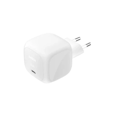 Abbildung von Belkin USB C Ladegerät, 65 W, Schnellladegerät, Handyladegerät Kompatibel mit Apple iPhone 16/15/14/13, Galaxy S25, Google Pixel 9, MacBook, iPad, AirPods, Chromebook usw. Weiß
