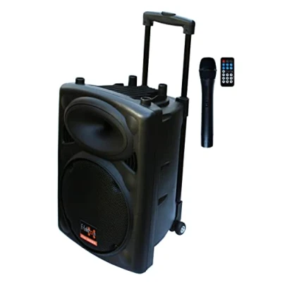 Abbildung von E Lektron EL25 M mobile Soundanlage Party Lautsprecher (Bluetooth, 250,0 W, Bluetooth 5.0 TWS, Talkover Funktion, Funkmikrofon, Echo Effekt)