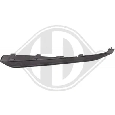 Abbildung von DIEDERICHS 1081063 Spoilerlippe links schwarz AUDI: A1 Sportback (GBA) 25 TFSI, 35 40 30 TFSI 2018