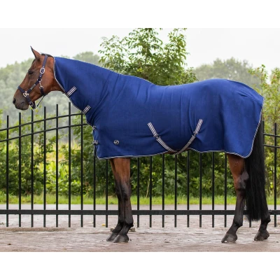 Abbildung von QHP Fleece Decke Basic mit Halsteil