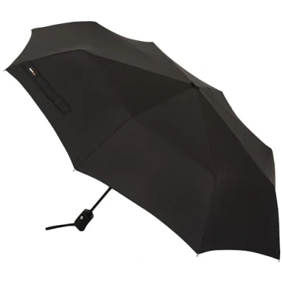 Abbildung von Amazon Basics Achteckig Automatikschirm für Reisen, Schwarz, klein