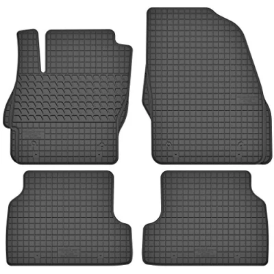 Abbildung von Gummimatten Gummi Fußmatten Satz für Ford Focus MK2 (2004 2011) Passgenau