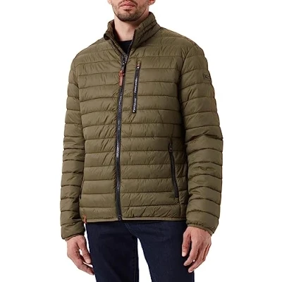 Abbildung von camel active MIT Horizontaler Steppung Weste, Herren, Größe: 56, Olive brown