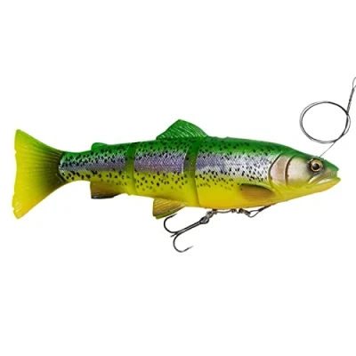 Abbildung von Savage Gear 4D Line Thru Trout Swimbait Fire 15cm (40g)