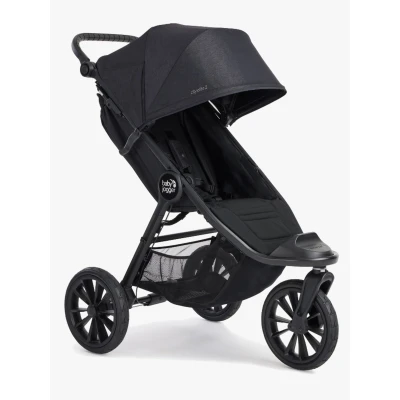 Abbildung von Baby Jogger City Elite 2 Kombikinderwagen inkl. Maxi Cosi CabrioFix Babyschale &amp; Basis, Opulent Black/Barré