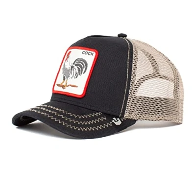 Abbildung von Goorin Bros. Herren Baseball Baseballkappe, Schwarz (Rooster), Einheitsgröße