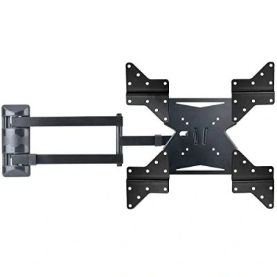 Abbildung von Drall TV Wandhalterung Universal Fernseh Halterung Schwenkbar Neigbar Monitor Halter für 3D HD LED LCD 15&#039; 55&#039; Zoll VESA 200 300 400 schwarz Modell: S89B AD7B