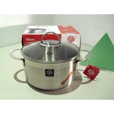 Abbildung von SCHULTE UFER Fleischtopf Wave, Edelstahl (1 tlg), Induktion