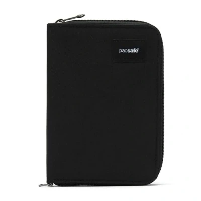Abbildung von Pacsafe Rfidsafe RFID blockierender kompakter Reise Organizer, Schwarz (Jet Black), Einheitsgröße, Organizer