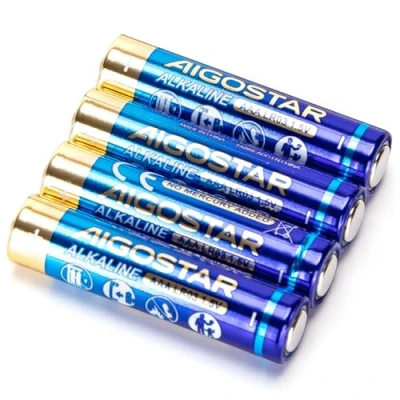 Abbildung von LR03 (AAA) 1,5 V Alkaline Batterie, 4 Stück, ideal für elektronische Geräte wie Fernbedienungen, Spielzeug und Taschenlampen. Zuverlässige langlebige Energie Ihren Alltag.