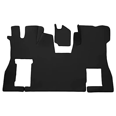Abbildung von F CORE Volle Deckung Fußmatten für LKW Scania S NEXTGEN 01.17 Flacher Boden Fahrer Foldable SCHWARZ