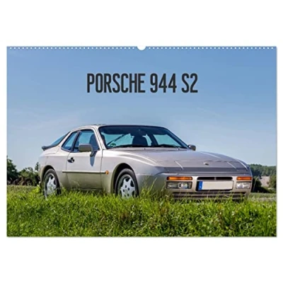 Abbildung von Porsche 944 S2 (Wandkalender 2025 DIN A2 quer), CALVENDO Monatskalender