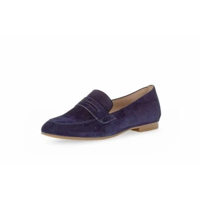 Abbildung von Gabor Damen Slipper, Frauen Slip On,Slip ons,Freizeitschuhe,modisch,Mokassins,Halbschuhe,Slides,Schlupfschuhe,Atlantik (S.Ambra),37 EU / 4 UK