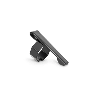 Abbildung von Kaweco SPORT Stift Clip Oktogonal Schwarz für alle Stifte der Sport, Kalligraphie und Sketch Up Reihe I Halterung mit dezentem Logo als Accesscoire Stiftehalter aus Bronze