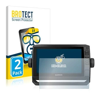 Abbildung von BROTECT (2 Stück Schutzfolie für Garmin ECHOMAP UHD 92sv Displayschutz Folie Ultra Klar