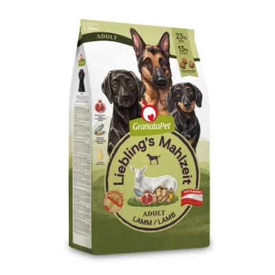 Abbildung von GranataPet Liebling&#039;s Mahlzeit Adult Lamm, 1,8 kg, Trockenfutter für Hunde, Hundefutter ohne Getreide &amp; Zuckerzusätze, Alleinfuttermittel