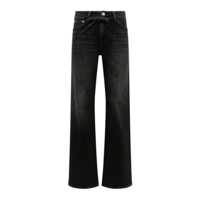 Abbildung von Mavi Damen Jeans Straight Leg Malibu with Belt Loose Wide