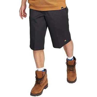 Abbildung von Dickies Herren Arbeitsshorts mit Mehrzwecktasche, 38,1 cm Schrittlänge Arbeitshose, Schwarz, 54 DE