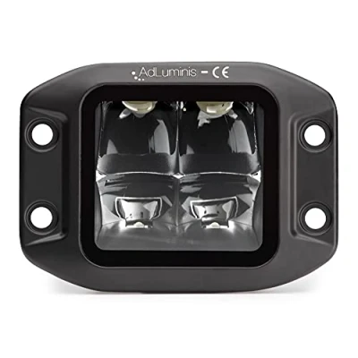 Abbildung von AdLuminis Blackline LED Arbeitsscheinwerfer Einbau 45 Watt 3150 Lumen, Spot, Zusatzscheinwerfer, Arbeitsscheinwerfer, Einbauscheinwerfer