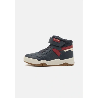 Abbildung von Geox Perth BOY Sneaker high für Kinder, Größe: 37, Navy/dark red Schuhe