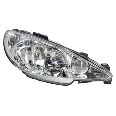 Abbildung von TYC 20 6155 05 2 Scheinwerfer rechts H7/H7 für Rechtsverkehr ohne Elektromotor PEUGEOT: 206 Schrägheck, SW