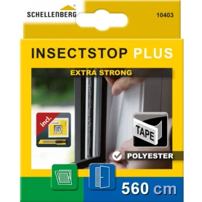 Abbildung von SCHELLENBERG Klett Klebeband Insektenschutzzubehör, Befestigungsband für Polyester Fliegengitter (Set, 1 St) inkl. Montagezubehör, 5,6 m, in unterschiedlichen Sets erhältlich