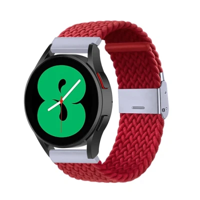 Abbildung von Garmin Venu / Sq Sq2 2 plus Geflochtenes Armband Rot