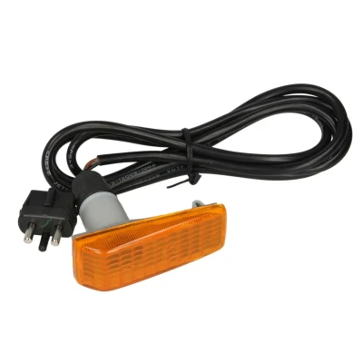 Abbildung von TYC 18 3573 05 2 Blinker orange beidseitig, seitlicher Einbau mit Lampenträger MERCEDES BENZ: W124 Coupe, Limousine, 190