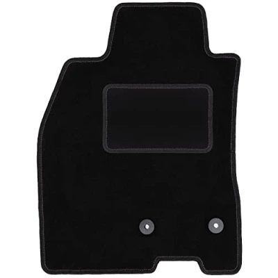 Abbildung von Wielganizator Automatte Passend für Renault Megane III Schrägheck, Coupé, Kombi 2008 2015 Velours Autozubehör Auto Fußmatten Fußmatte 1 teilig schwarz