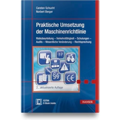 Abbildung von Praktische Umsetzung der Maschinenrichtlinie: Risikobeurteilung Verkehrsfähigkeit Schulungen Audits Wesentliche Veränderung Rechtsprechung