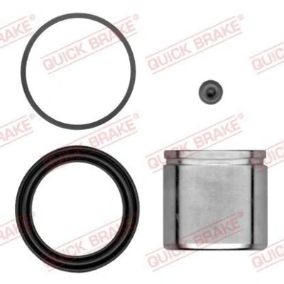 Abbildung von QUICK BRAKE 114 5550 Bremssattel Reparatursatz mit Kolben 54mm FORD: Escort 6 Cabrio, Schrägheck, 5 Schrägheck